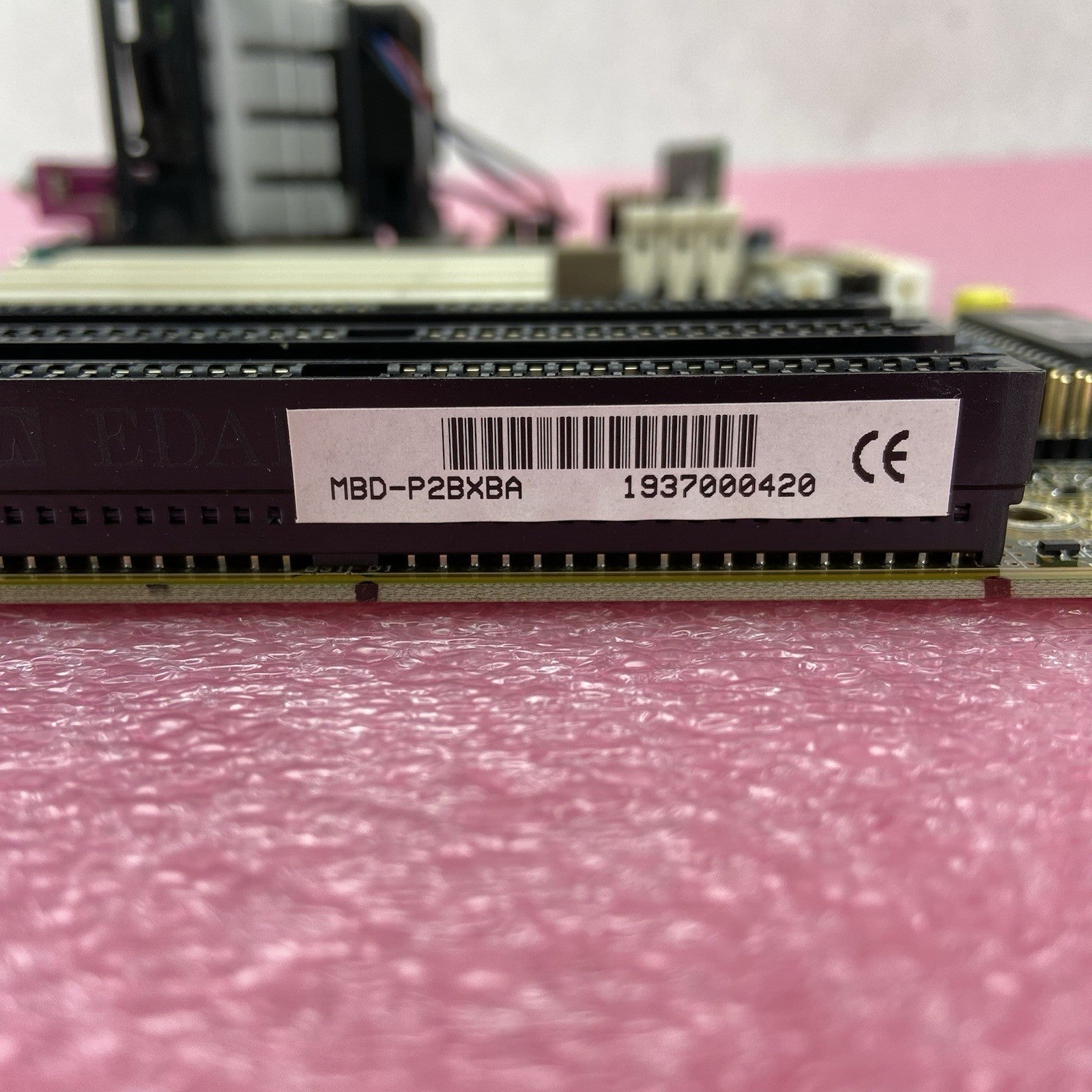 Biostar M6TBA Motherboard Intel Pentium III 448MHz 128MB RAM w/Shield 3x ISA2