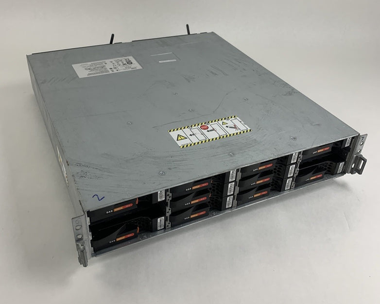 EMC EAE 100-542-104-01 12-Bay Storage Array Missing Two Caddies No Caddy Cover