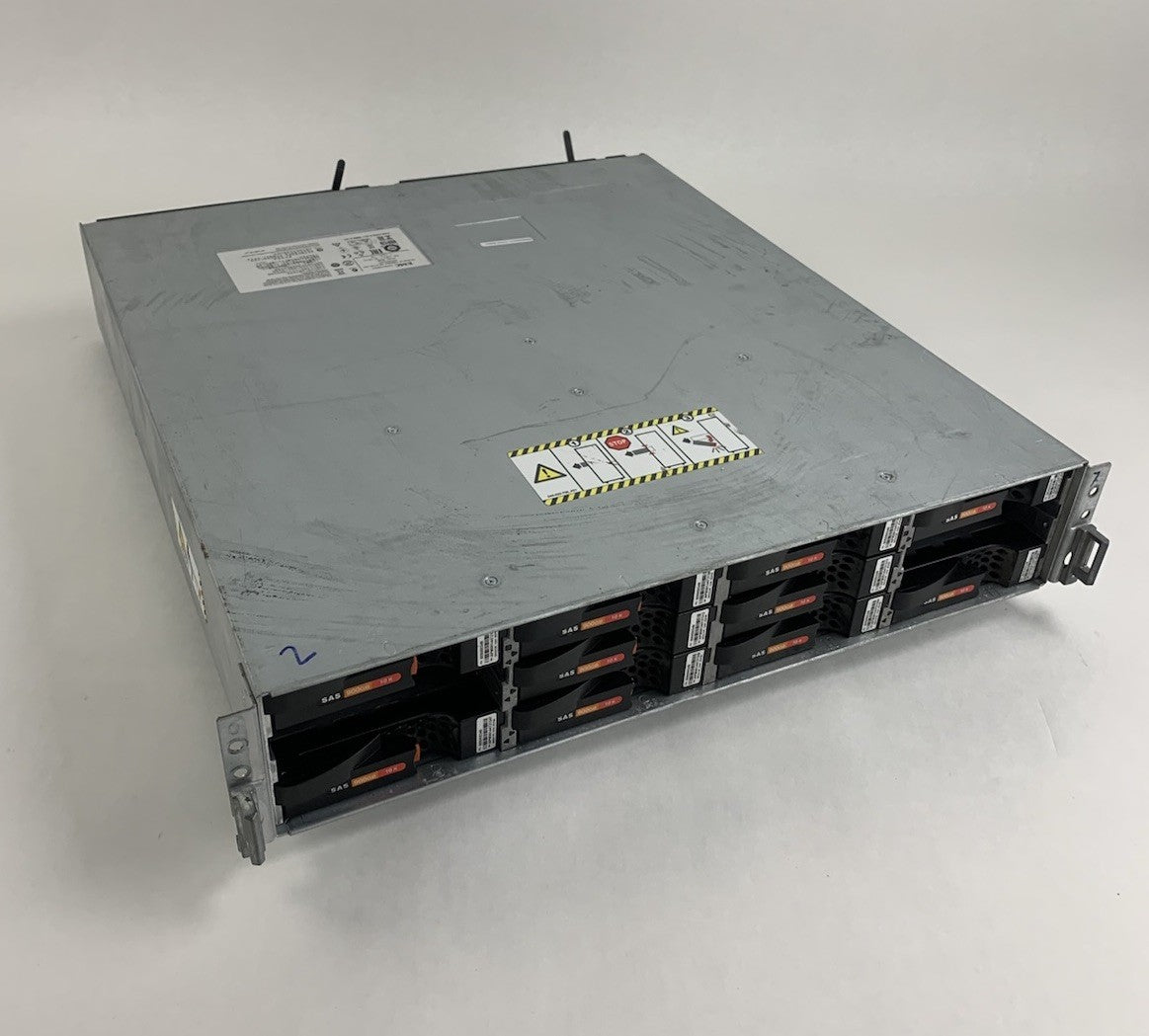 EMC EAE 100-542-104-01 12-Bay Storage Array Missing Two Caddies No Caddy Cover0