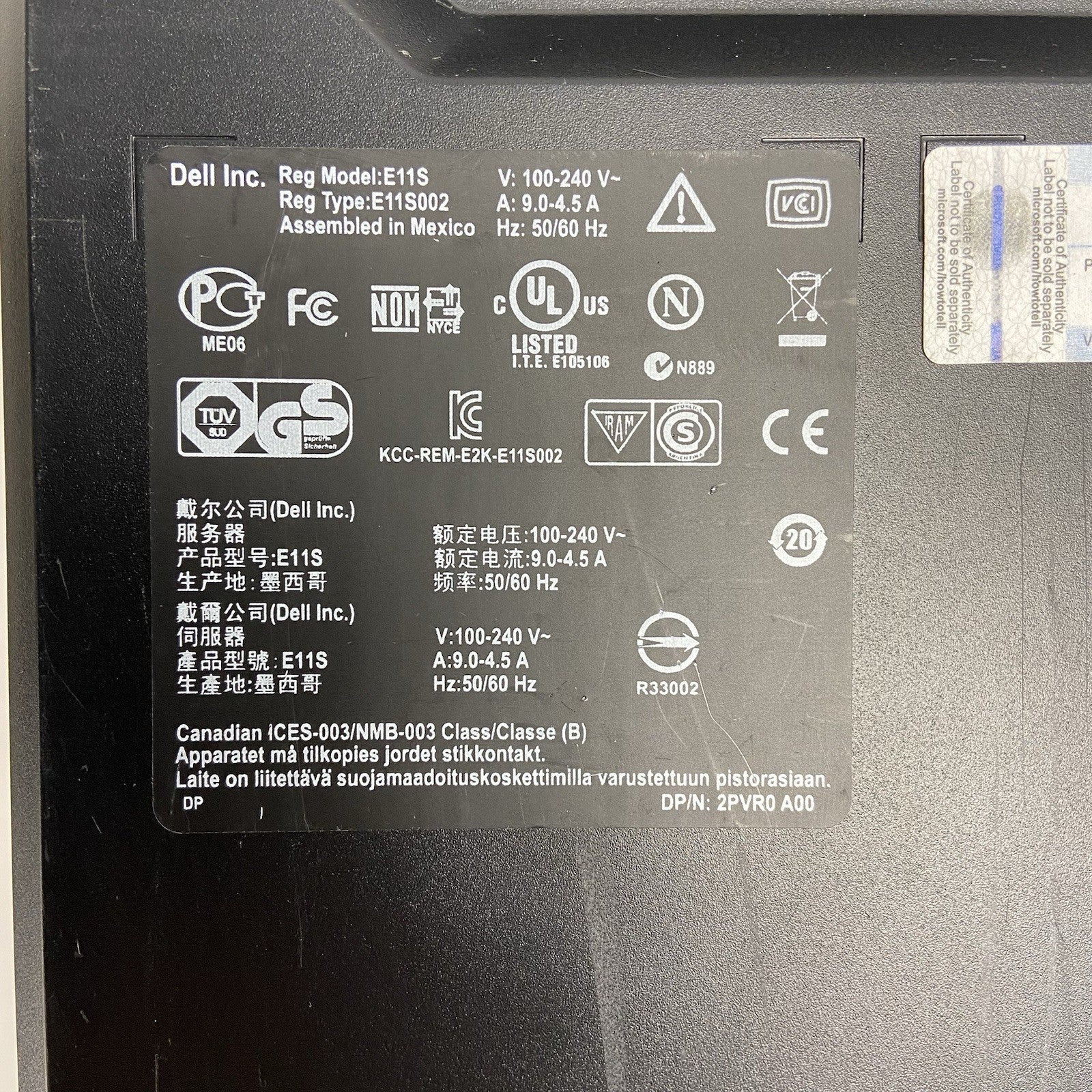 Dell Poweredge T110 II Server Intel Xeon E3-1220 3.1GHz 4GB RAM No HDD No OS4