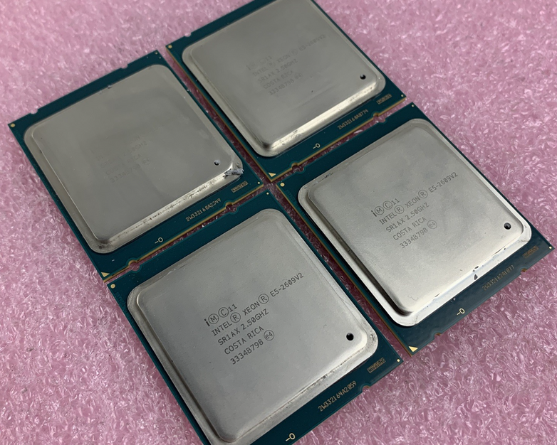 Intel Xeon E5-2609V2 2.5GHz Quad Core LGA 2011 CPU Processor Lot of 4x