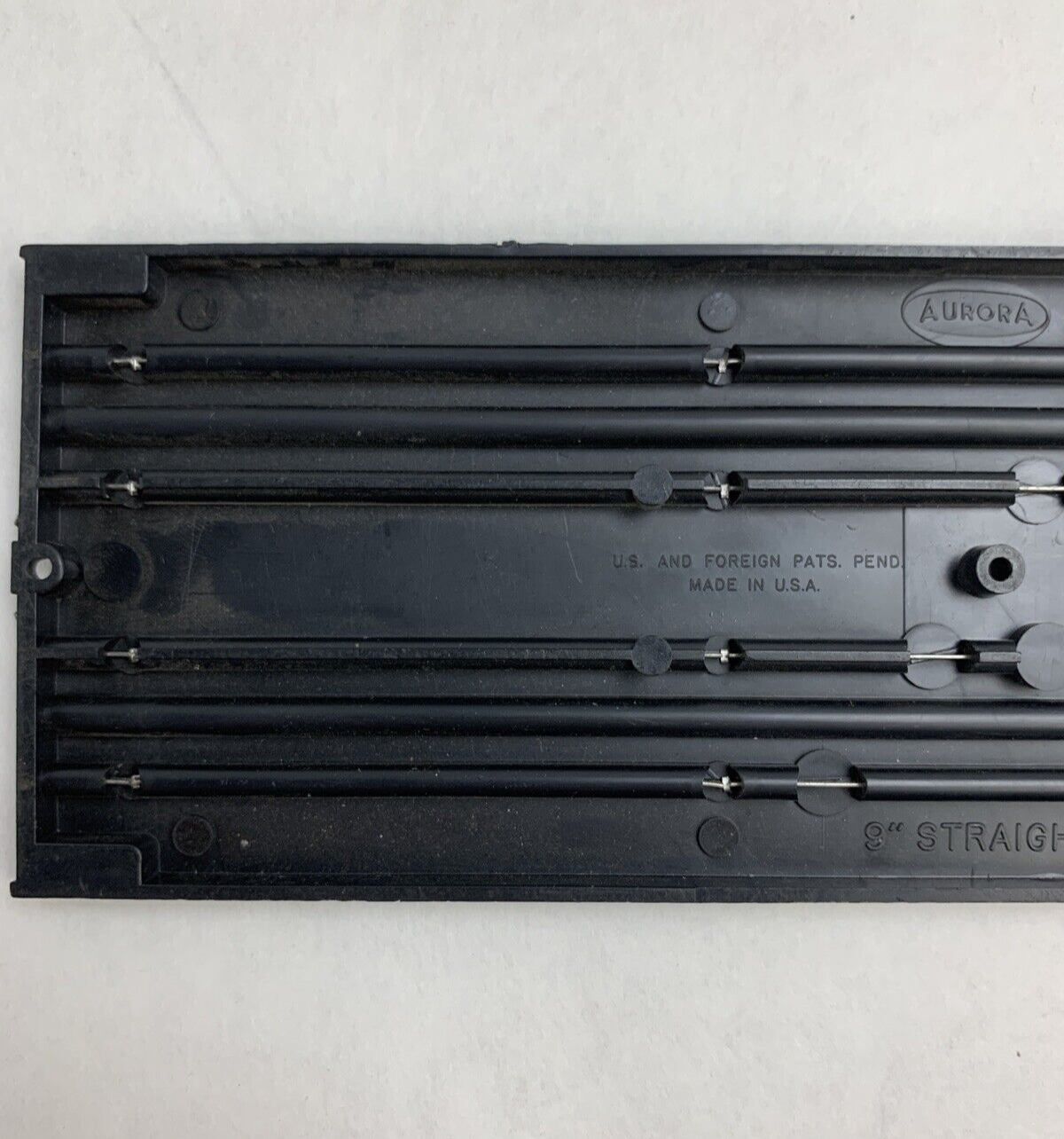 Aurora 1520 Model Motoring 7x Straight Tracks and 1x Terminal Track 9"