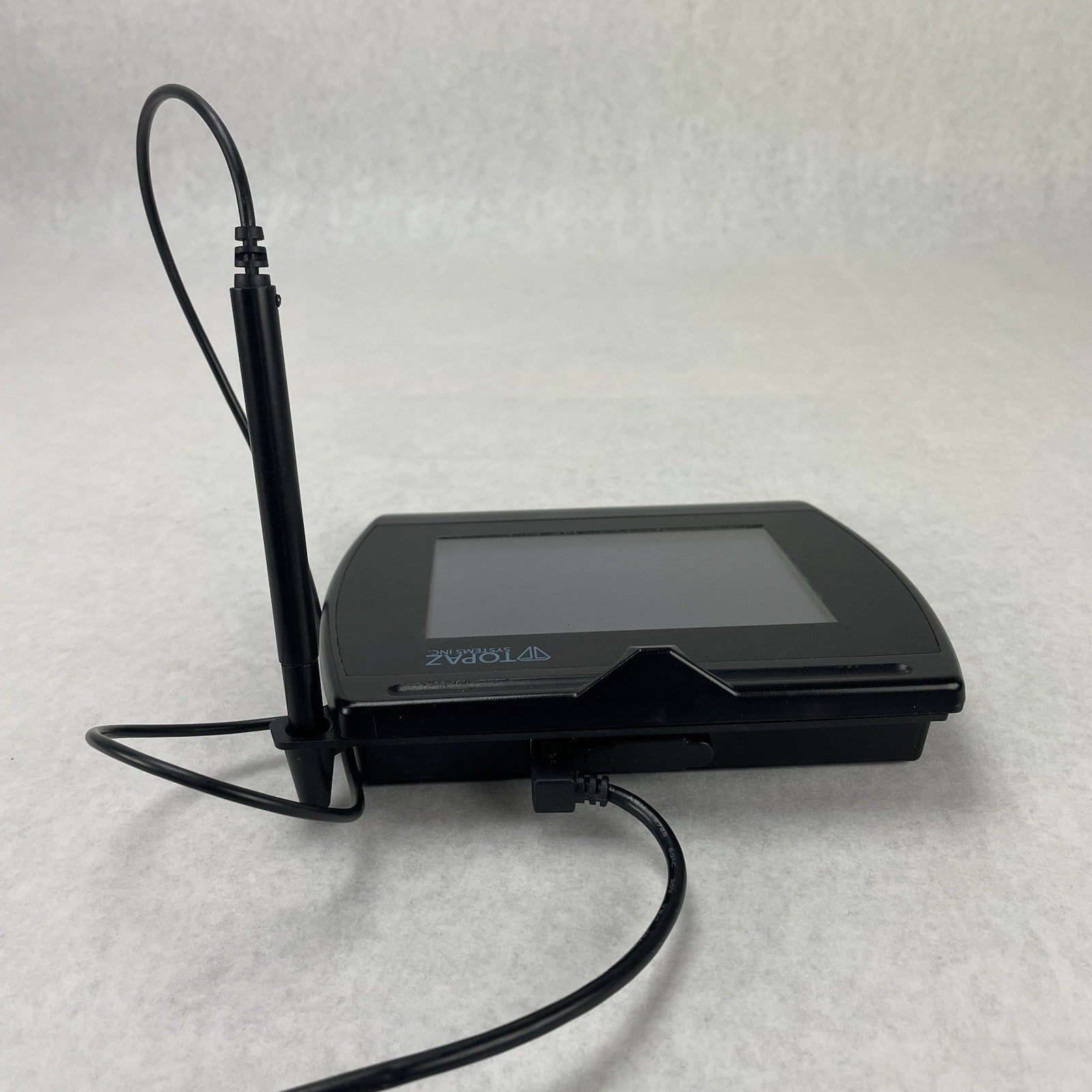 Topaz SignatureGem T-LBK57GC-BBSB-R 5.7" USB Signature Tablet with Stylus POS3
