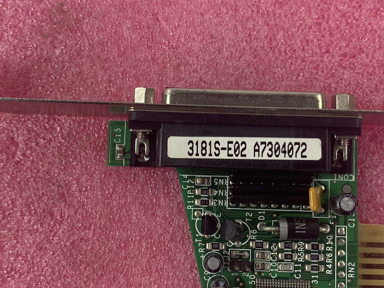 DTC 31815-E01 REV.2A SCSI ISA Card FCCID: KQ53181SE-1 3181S-E02 A7304072