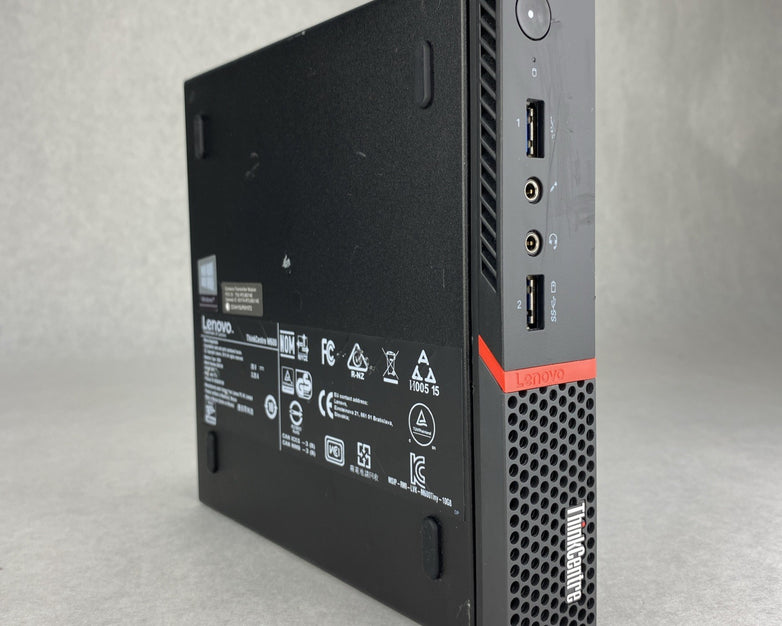 Lenovo ThinkCentre M600 Micro Pentium J3710 1.60GHz 8GB RAM No AC Caddy HDD OS