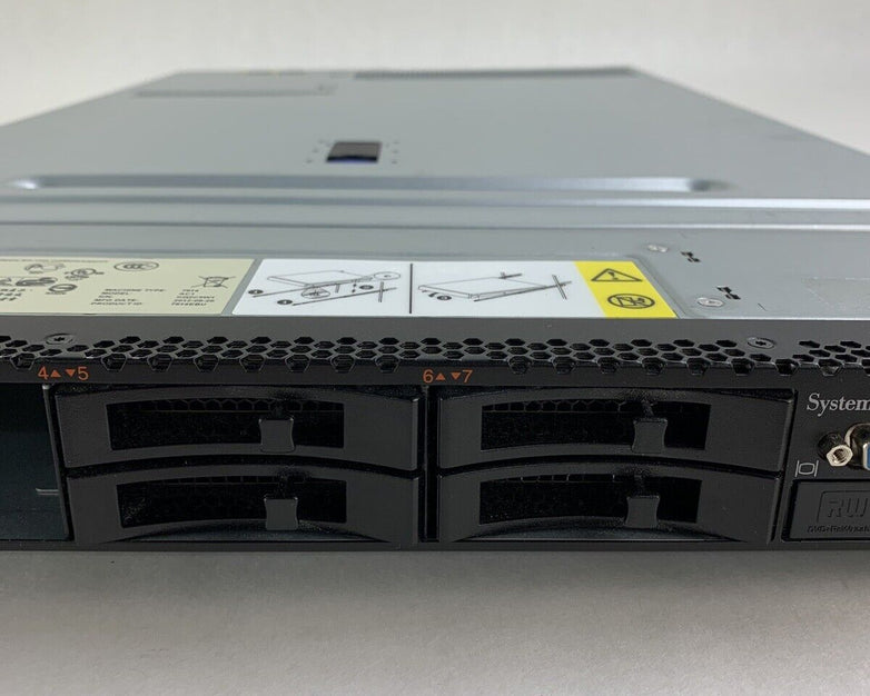 IBM System X3550 M2 Server 1x Xeon E-2620 2.6 GHz 32 GB Ram No OS No HDD