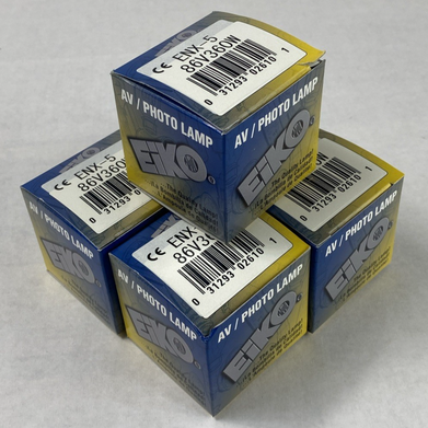 Eiko ENX-5 86V360W AV/Photo Lamp (Lot of 5)