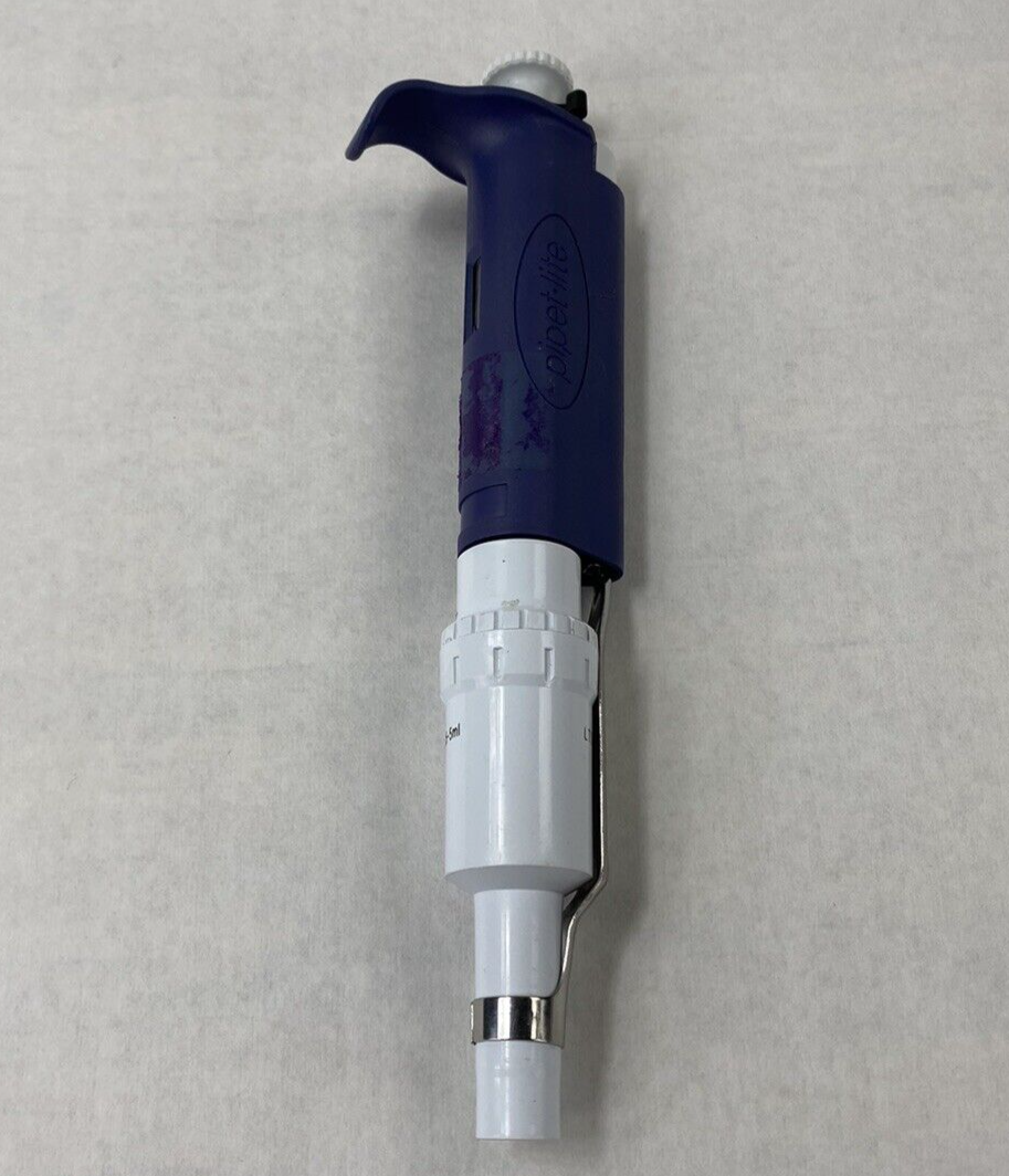 RAININ Pipet Lite L 5000 0.5-5mL Single Channel Manual Pipette - Parts or Repair