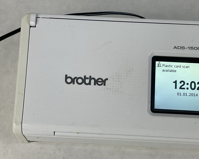 Brother ImageCenter ADS-1500W Document Scanner Tested No Power Cord