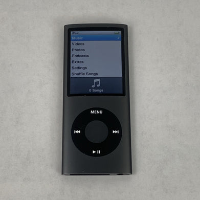 Apple iPod Nano 4th Gen A1285 16GB Black Version 1.0.4