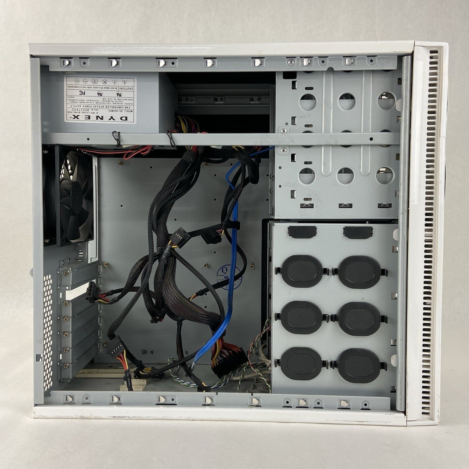 Antec P150 White Mid Tower Computer Case Dynex DX-400WPS 400W ATX PSU9
