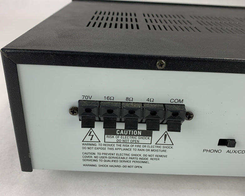 Optimus MPA-40 20W Public Address and Mono Mixer Amplifier 32-2001