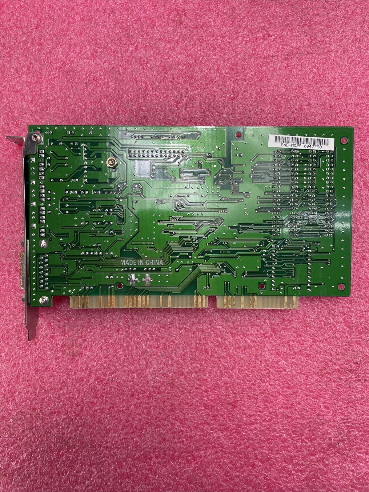 Analog Devices AD1845XP OPTI 7268VPE-A 929-0128 ISA Audio Card