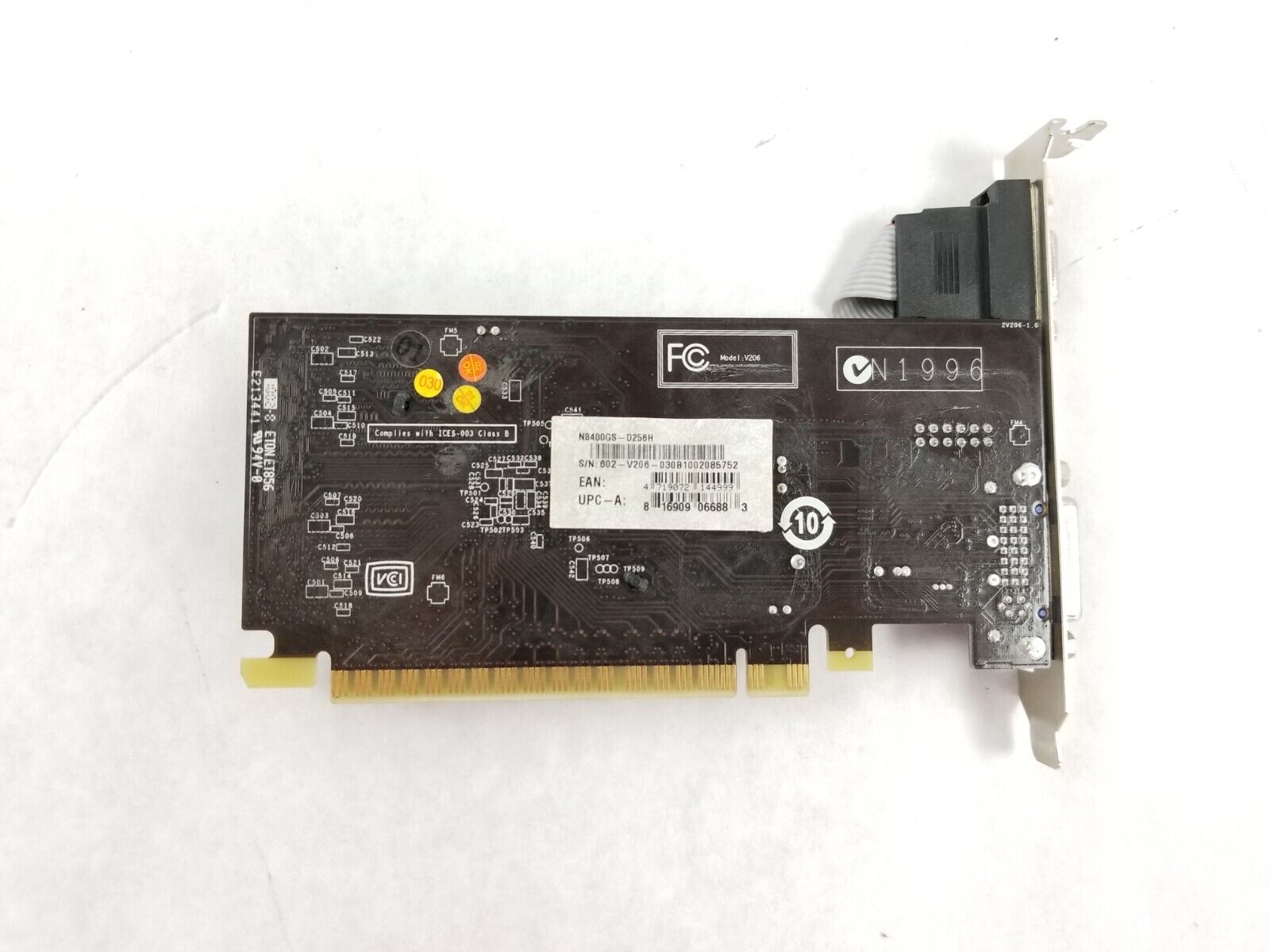 MSI GeForce 8400GS N8400GS-D256H 256MB GDDR2 PCIe 2.0 Graphics Card