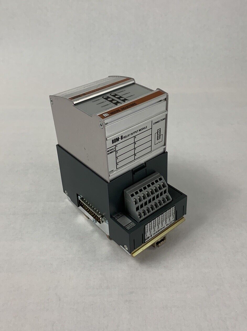 Moore ROM-8 Relay Output Module ROM/IO/RNO8/IP