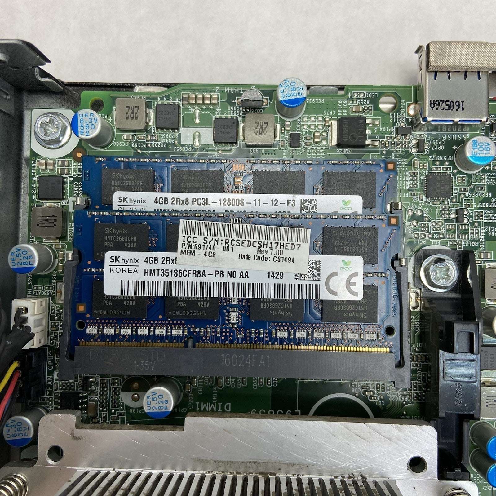 Dell Optiplex 3040 Micro Intel Core i5-6600T 2.7GHz 8GB RAM No HDD No OS10