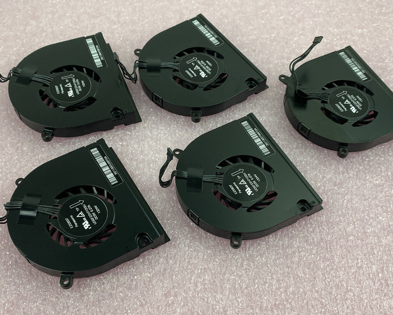Lot of 5 Panasonic UDQFZZH71DQU CPU Internal Cooling Fans for MacBook Pro A1278