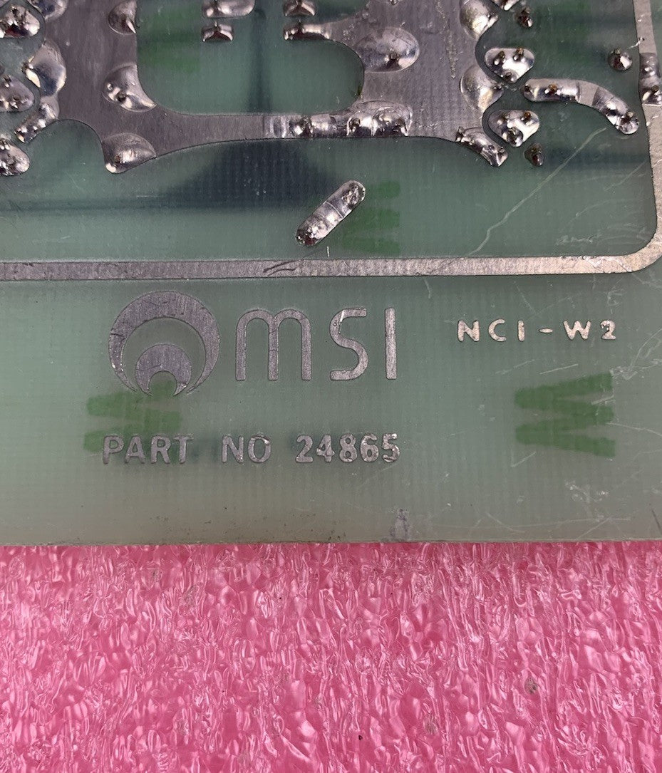 MSI Lamp Drivers 24865 NC1-W2 Card