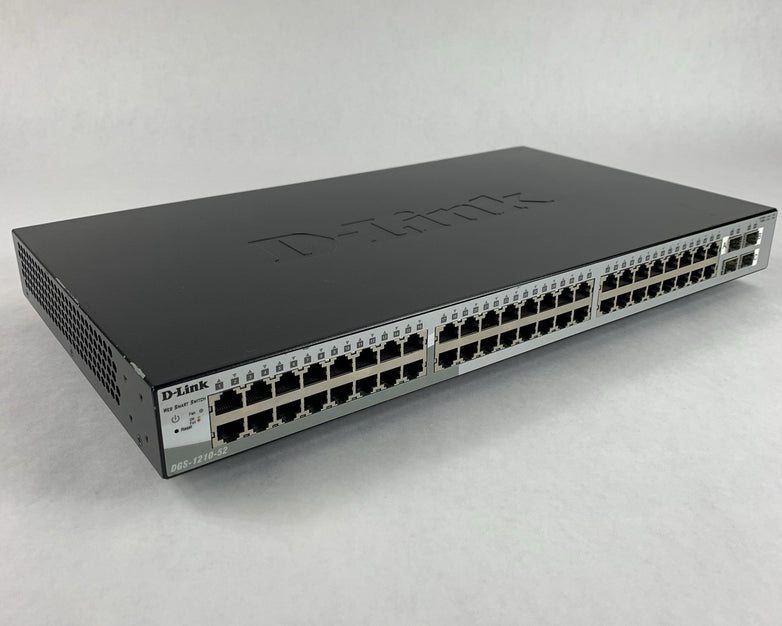 D-Link DGS-1210-52 52-Port Gigabit Smart Managed Web Smart Switch Tested