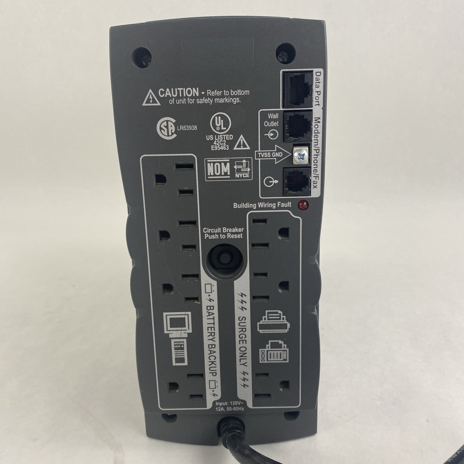 APC BX800 Back-UPS XS 800 Power Supply No Batteries Tested3