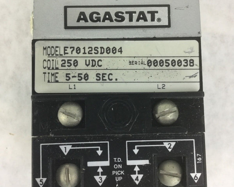 Agastat E7012SD004 Relay