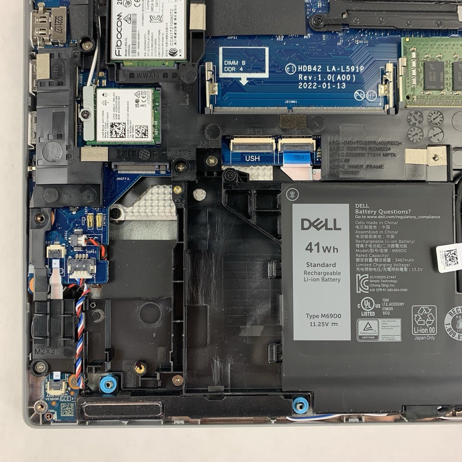 Dell Latitude 5430 14" Laptop i7-1255U 1.8 GHz 16 GB Ram No OS No SSD No AC11