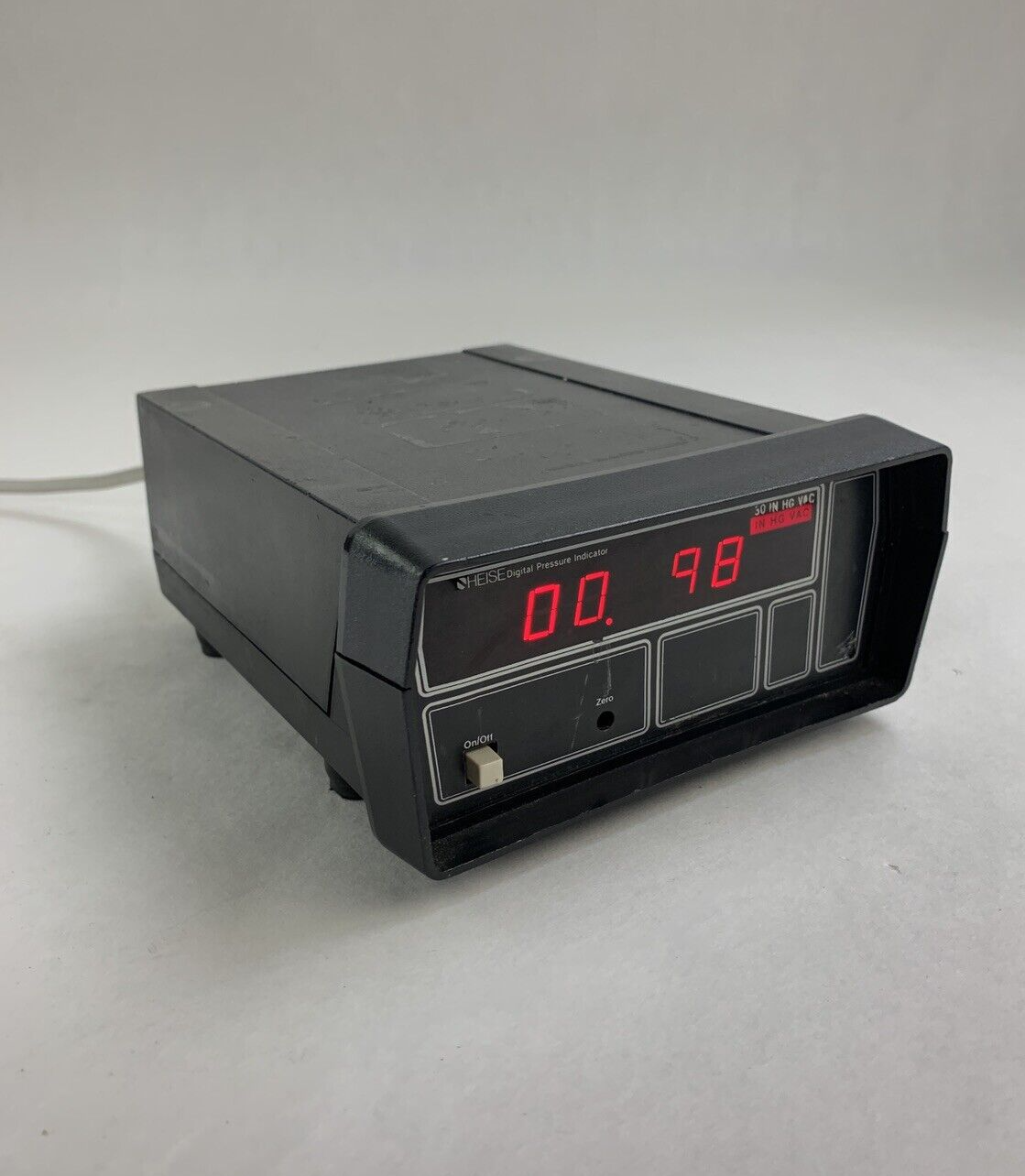 Heise 901A Digital Pressure Indicator 110 VAC 50/60 Hz 5VA Power Tested