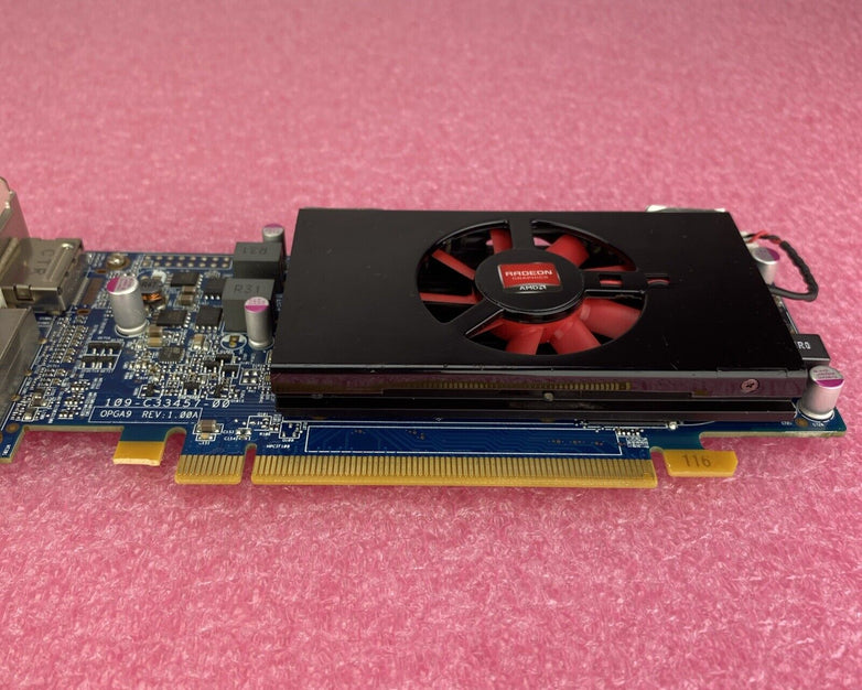 Dell AMD Radeon HD 7570 1GB GDDR5 PCIe x16 DVI DP 0KFWWP Lot Of 2