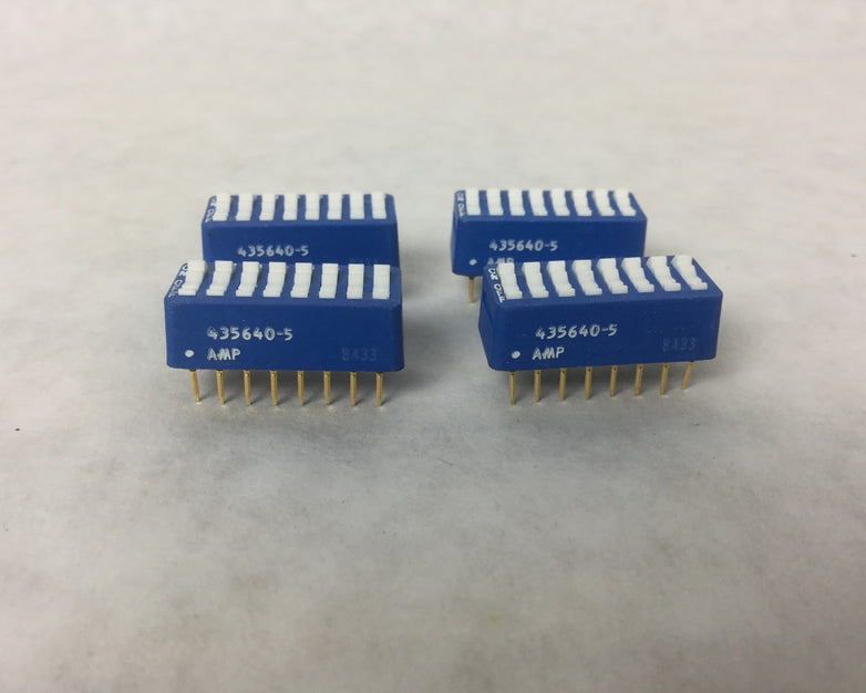 AMP 435640-5 Rocker Switch, Lot of 4, NEW