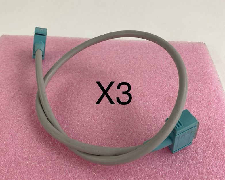 Philips M3081-61626 12c 9c IntelliVue MSL Patient Monitoring Link Cable Lot of 3