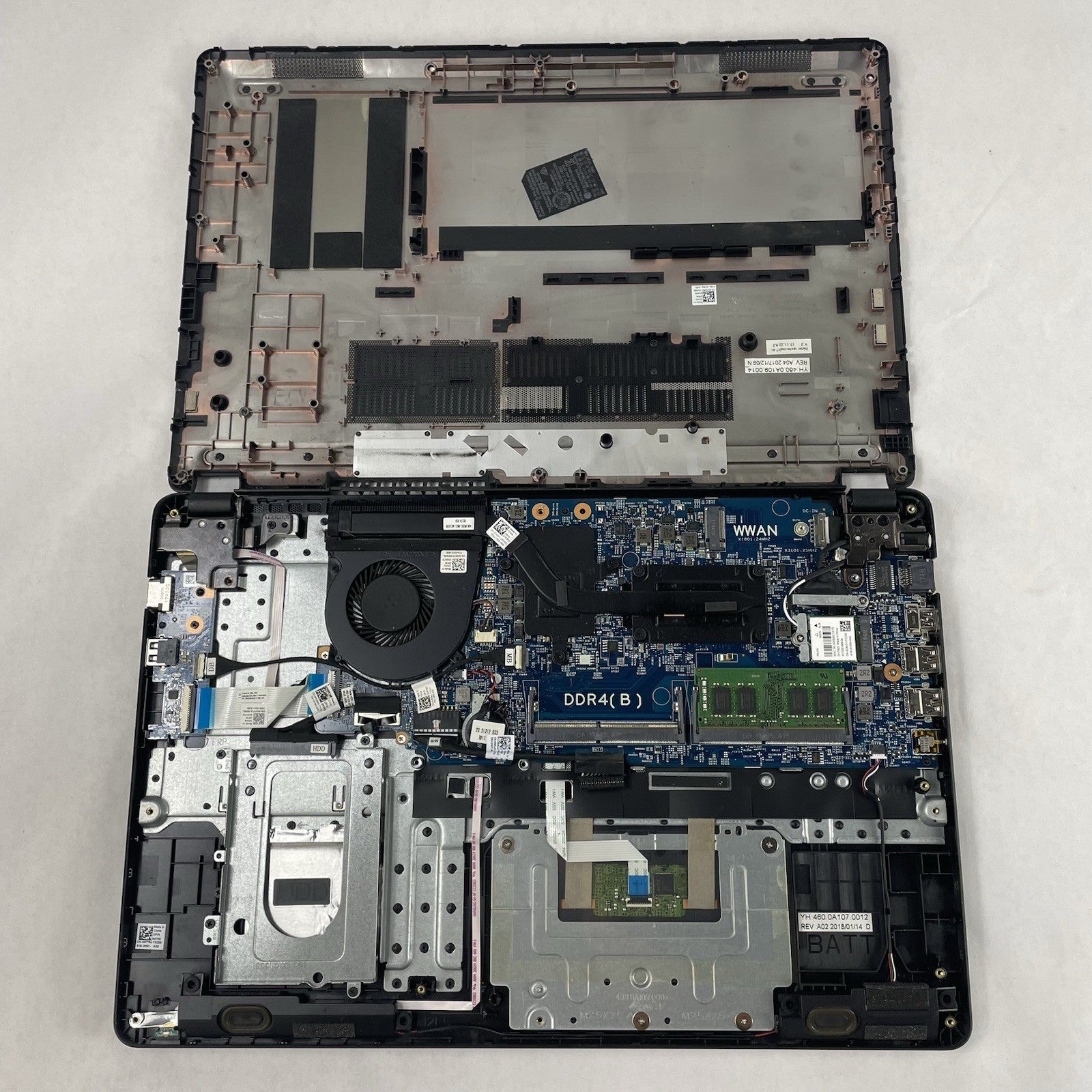 Dell Latitude 3580 15.6" i7-7500U 2.70 GHz 8 GB RAM No SSD/OS/AC/Battery16