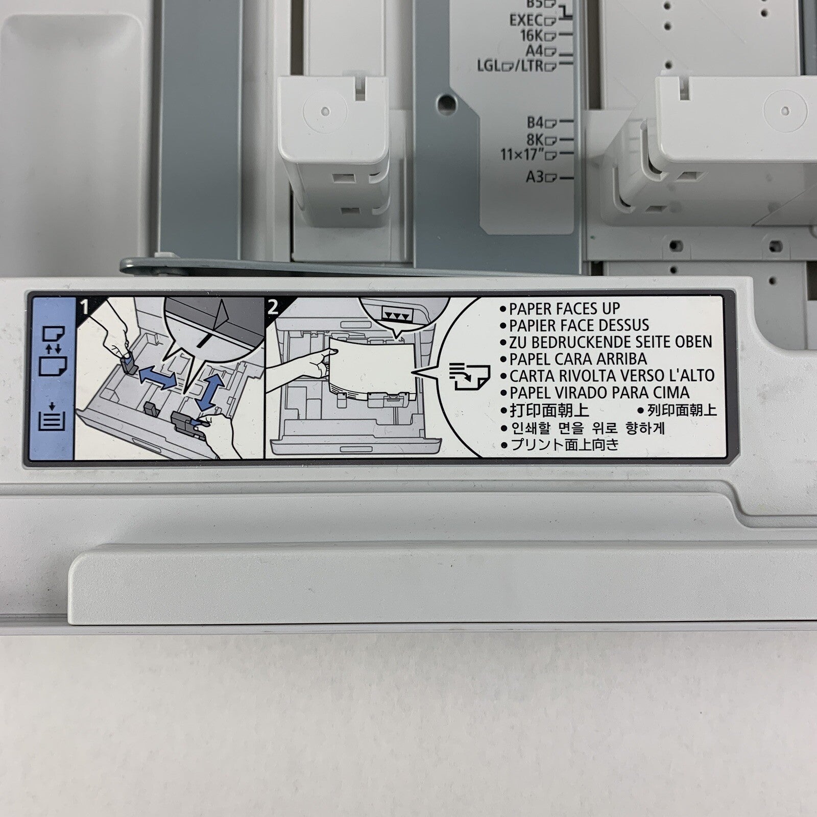 Canon QM4-6433 WG7250F Middle Paper Tray #2