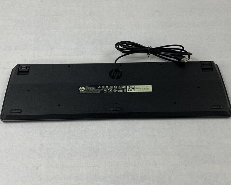 Lot of 3 HP KBAR211 USB Slim Keyboard Tested