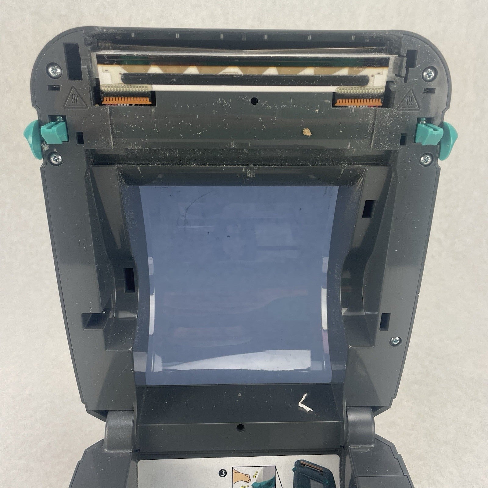 Zebra GK420d Thermal Label Printer For Parts or Repair2