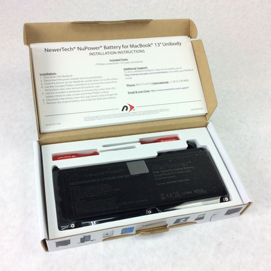Newertech NuPower Battery 13" Unibody Apple MacBook 6.1 7.1 A1331 Battery 65W