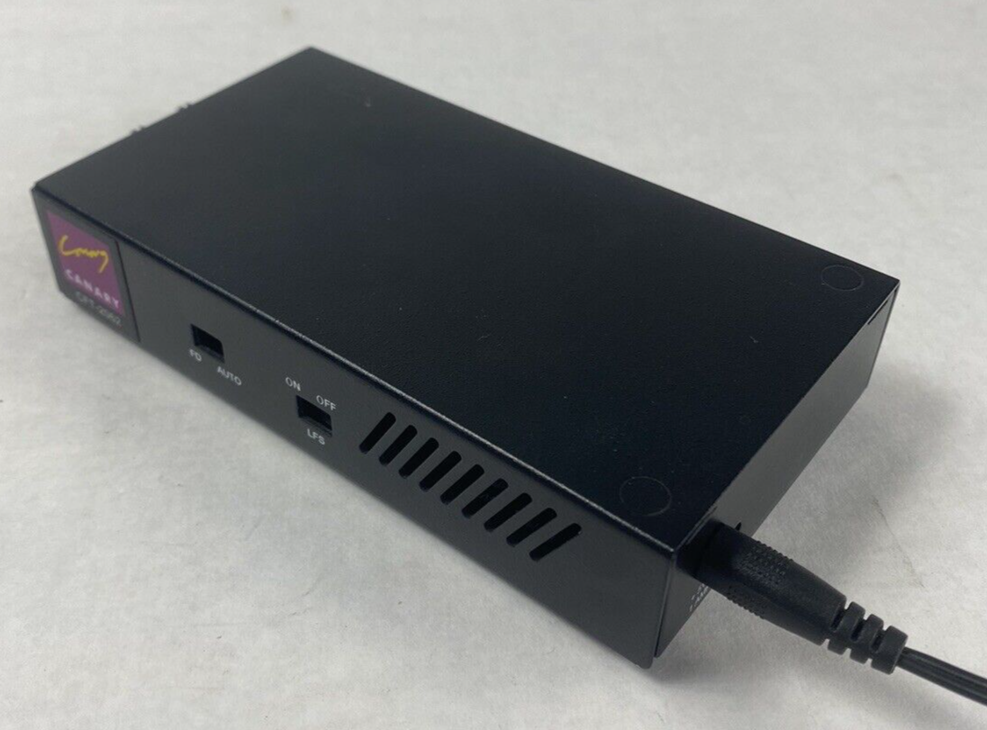 Canary CFT-2062 Media Converter 100Base-FX to 100Base-TX Tested