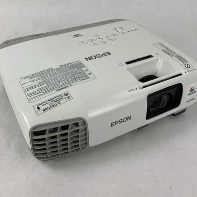 Epson PowerLite 98H H687A LCD Lamp Projector 4768 Lamp Hours - No Remote