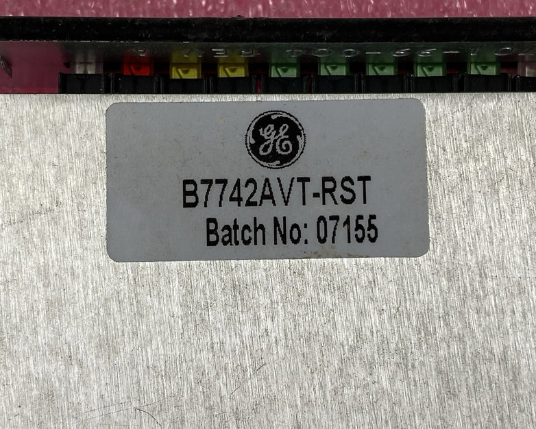 GE Security Fiber Options B7742AVT-RST Digital Audio/Video Transmitter