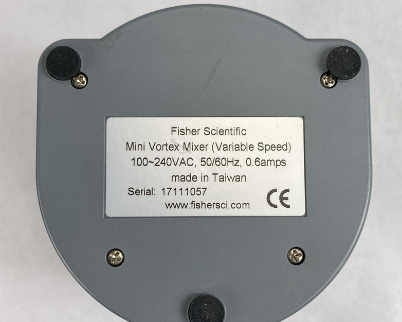 Fisher Scientific Mini Vortex Mixer Variable Speed w/ Power Adapter