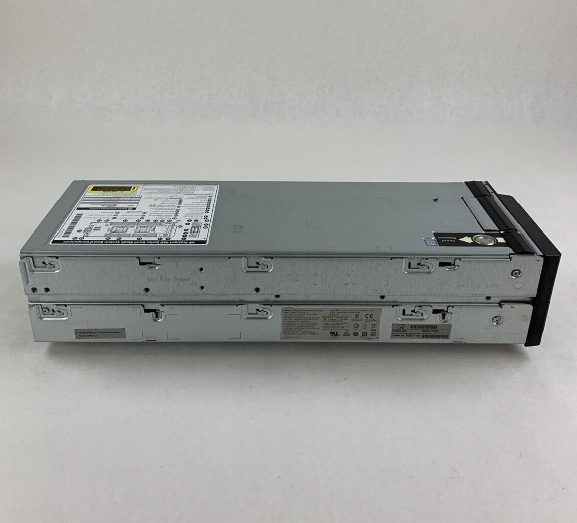 HP ProLiant WS460c Gen9 2x E5-2690V3 2.6 256GB Ram Expansion Graphics No HDD/OS