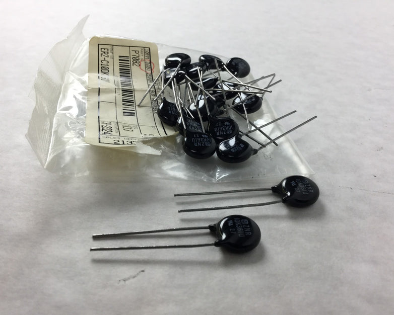 P7082 10K361U, 10MM 360V 2500A ZNR SUR ABSORBER, Lot of 17, NEW