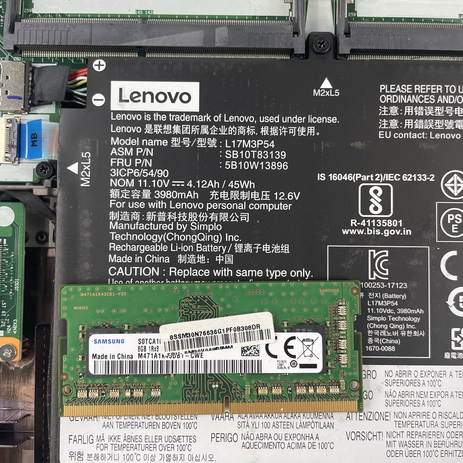 Lenovo ThinkPad L14 Gen 1 14" i5-10210U 1.60 GHz 8 GB RAM No SSD/OS/AC19