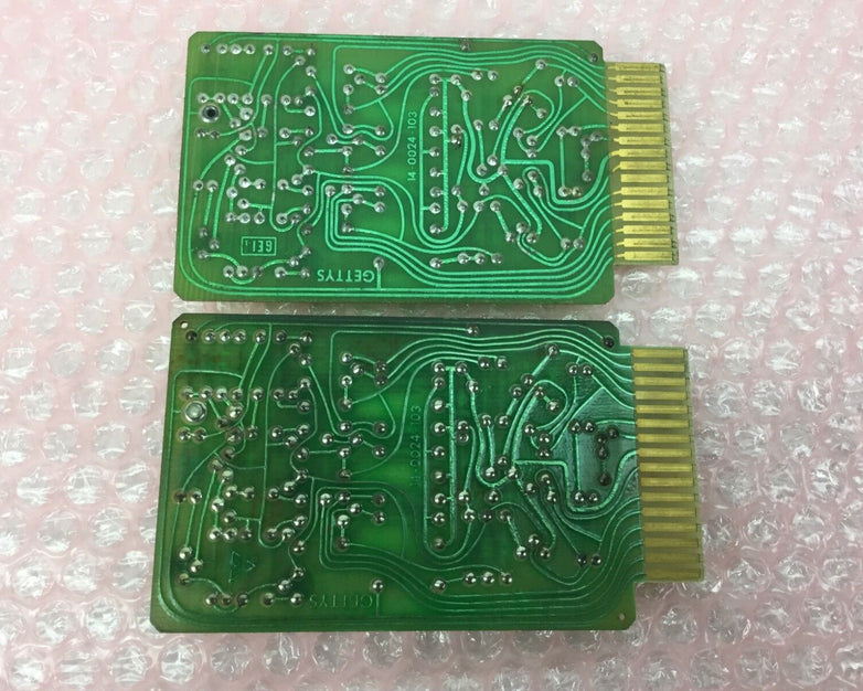 Gettys Module No. 14-0024-03 Circuit Board (Lot of 2)