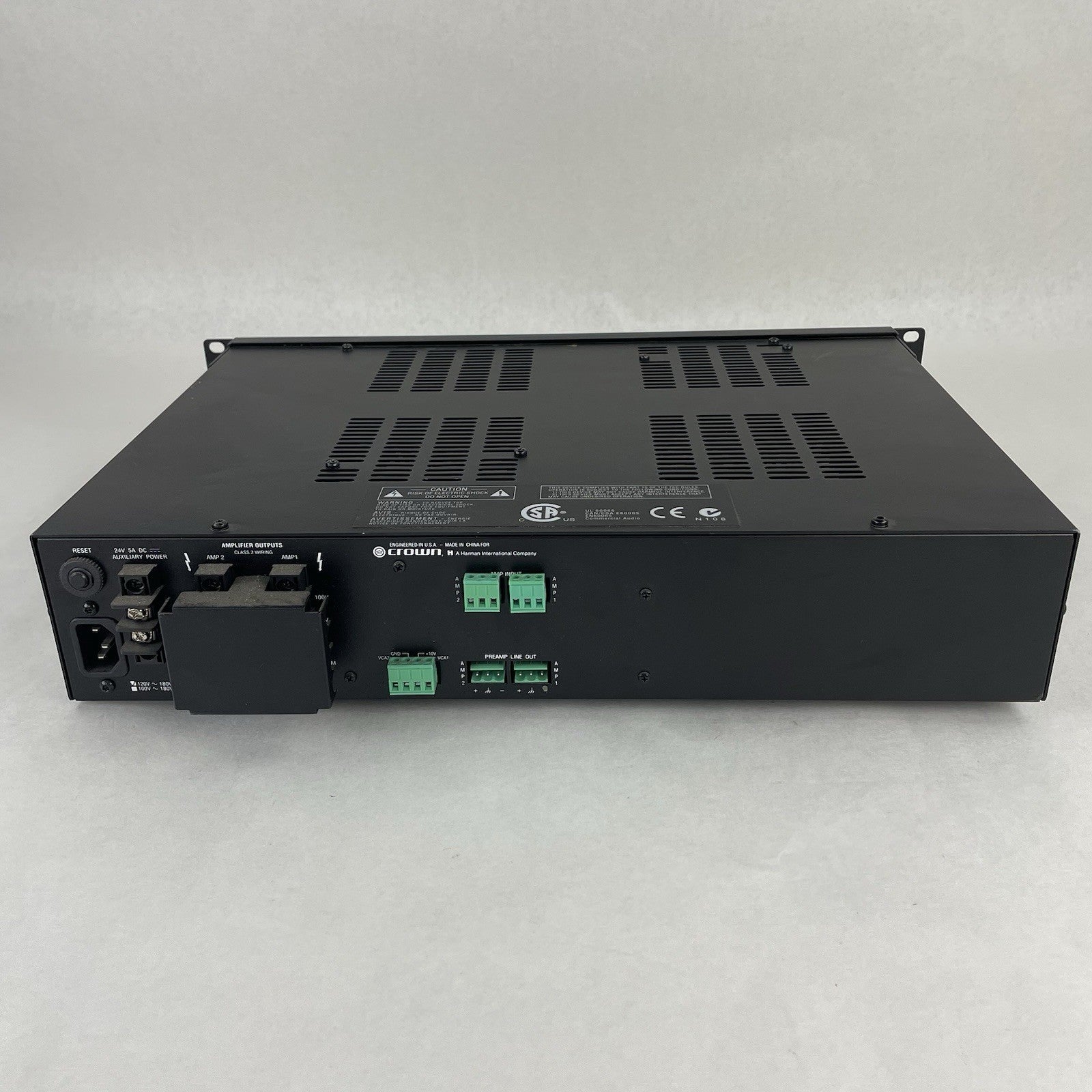 Crown 280A Power Amplifier Commercial Grade p7977