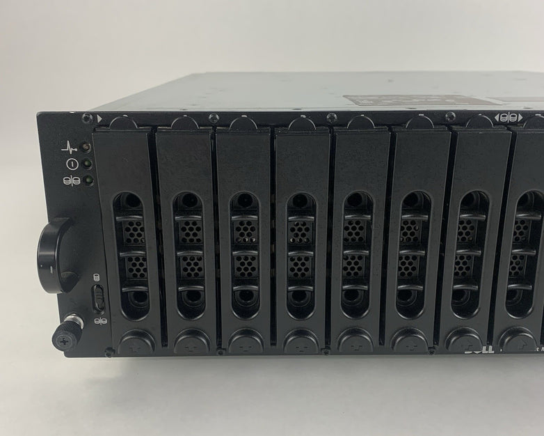 Dell PowerVault MD3000i AMP01 Storage Array 4x Cad 2x PSUs No HDDs/Controllers
