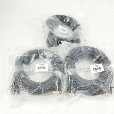 Monoprice 25ft SVGA HD15 M/M CL2 Rated Cable (Lot of 3)