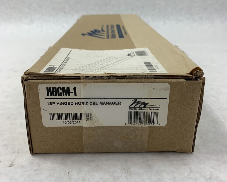 New Middle Atlantic HHCM-1 Hinged Horizontal Cable Manager 1 RU