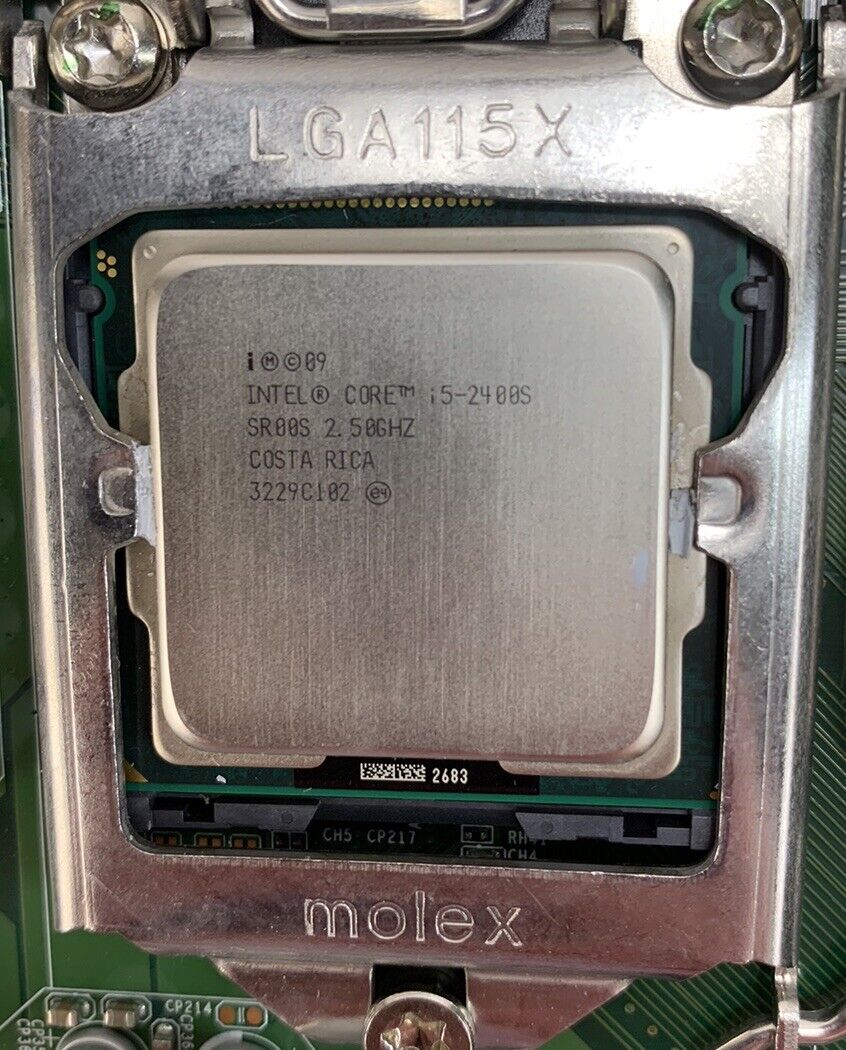 Dell Optiplex 990 USFF Motherboard Intel Core i5-2400s 2.5GHz 4GB RAM