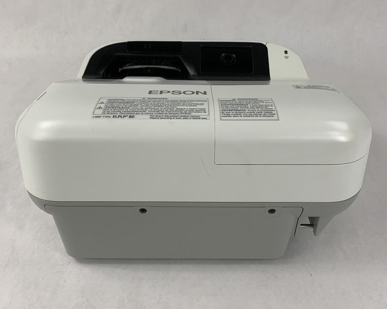 Epson BrightLink 595Wi H599A LCD Lamp Projector 3393 Lamp Hours - No Remote