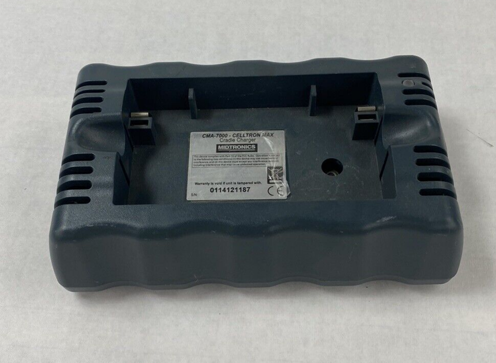 Midtronics Celltron Max CMA-7000 Cradle Charger Untested No AC Adapter